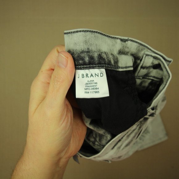 J Brand Alana High Rise Crop Skinny Jeans Women's Sz 25 Fragment Photo Ready NWT - Picture 9 of 12